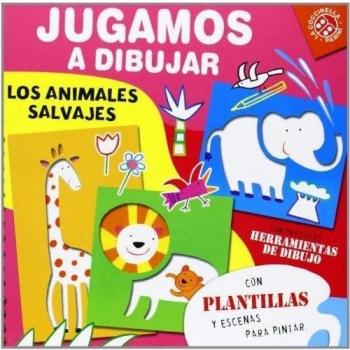 Los Animales Salvajes. Jugamos A Dibujar - Vv.aa.