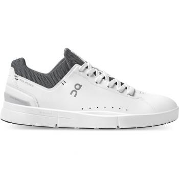On Men's Casual Low-Top Sneakers - The Roger Advantage in White Rock