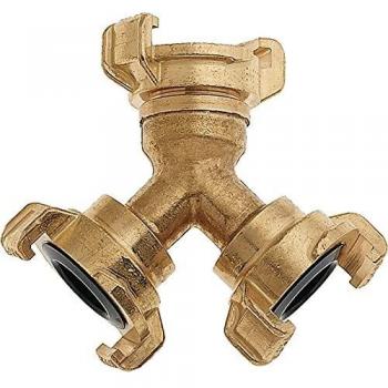 Abzweigstück GEKA Plus de latón para manguera tamaño 9,5-38 mm