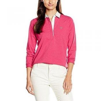 Gant Women's Women's Long Sleeve Shirt In Size Xxl Pink