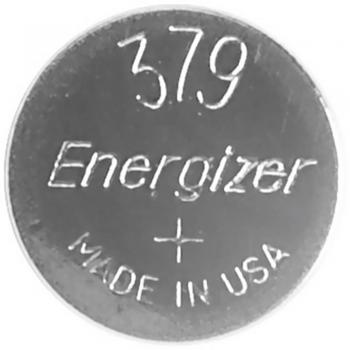Pila de Botón Energizer 379 de Larga Duración - Pila de Reloj 379 Blister de 1, larga duración, marca Energizer