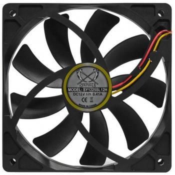 Scythe SY1225SL12SL - Ventilador para caja de ordenador, negro