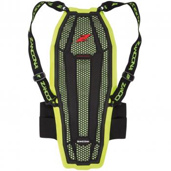 Zandonà Protección Dorsal Esatech Back Pro High Visibility X8, Amarillo Fluorescente, XS