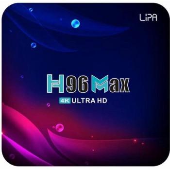 Caja Android Lipa H96 Max 16GB Negro - Reproductor Multimedia con Android 11