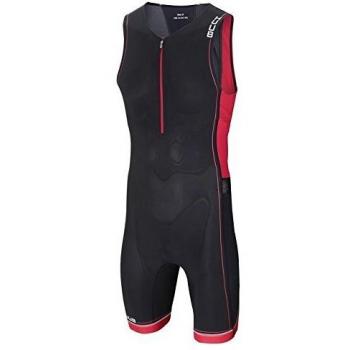 Huub Core Tri Traje, Negro/Rojo/Rojo, X-Small