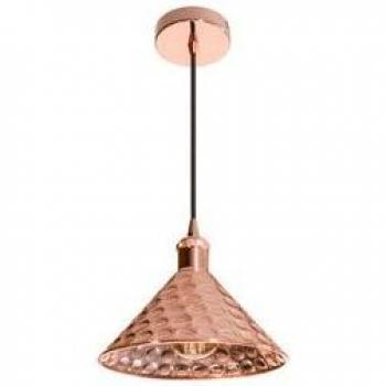 Lámpara de Techo Regulable Maxim Lumit 60W Cobre Ø24 cm