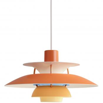 Lámpara Colgante Mini PH 5 de Louis Poulsen - Tonos Naranja