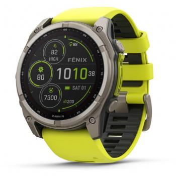 Garmin Fenix 8 Smartwatch Multideporte Solar Zafiro Titanio 51mm Graphito