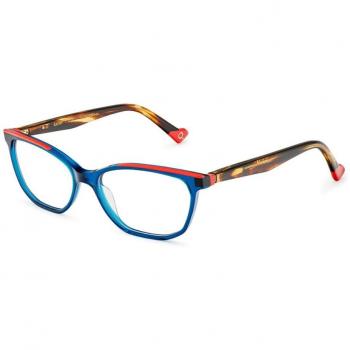 Etnia Barcelona Kathy TQHV Women's Blue Eyeglasses Frame Size 53 with Blue Light Blocking