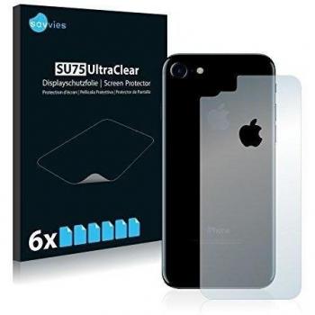savvies Protector Pantalla Compatible con Apple iPhone 7 Trasera