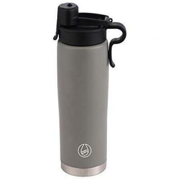 BERGNER Q3088 Botella termo 500ml acero inoxidable gris Walking anywhere, Aluminio