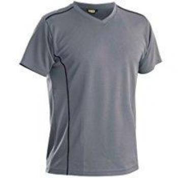 Blaklader Men's Anti-UV Anti-Odour T-Shirt - Grey - 4XL