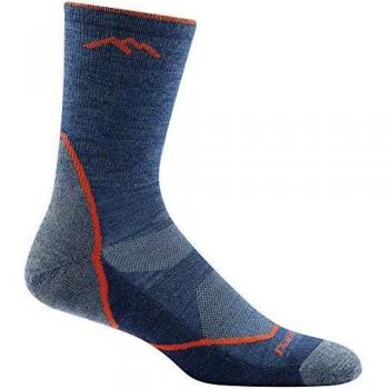 Darn Tough Men's Lightweight Cushioned Micro Crew Hiking Socks - Denim