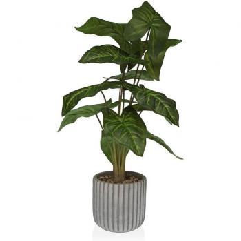 Planta Decorativa Versa en maceta de cemento plástico 15 x 53 x 15 cm