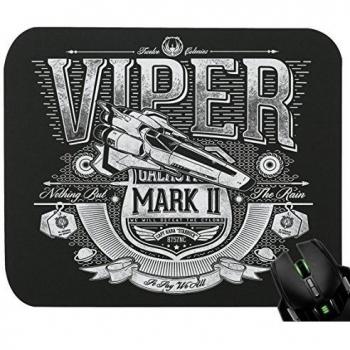 'Touchlines - Viper Galactica Mark 2 para ratón para juegos y diseño gráfico 230 x 190 x 5 mm negro negro 230 x 190 x 5 mm