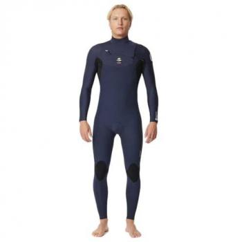 Rip Curl Traje De Neopreno Dawn Patrol 4/3 Mm Con Cremallera En El Pecho Y Mangas Largas, Modelo Eco, Talla L