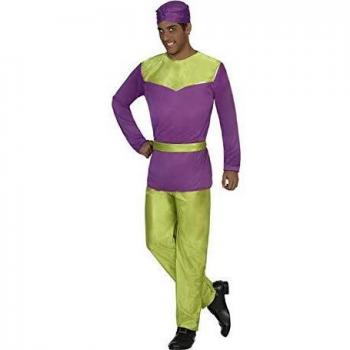 Disfraz para Adultos Paje Morado 4 Piezas M/L