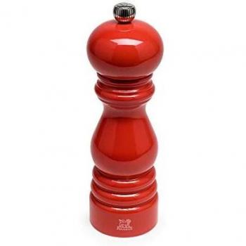 Peugeot Paris Molinillo de Pimienta, Madera, Rojo, 18 cm