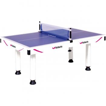 BUTTERFLY - Drive mini mesa, color azul y blanca