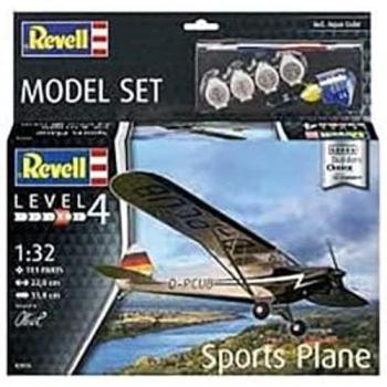 Revell 63835 Model Set Sports Plane Builder's Choice - Maqueta para avanzados, con accesorios básicos