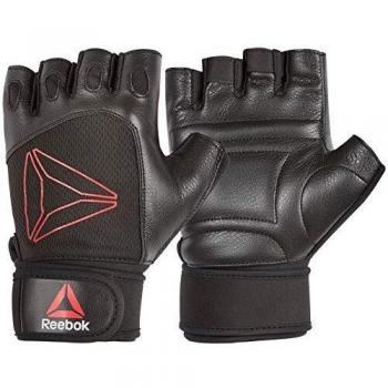 Reebok Guantes para levantamiento de pesas  - Negro, Rojo / S
