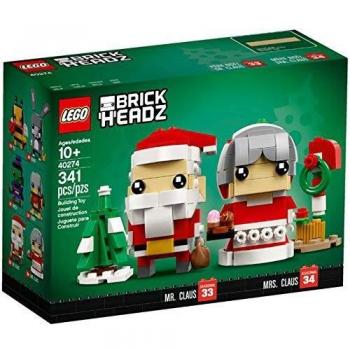 Lego 40274 Sig y Sig ra Santa claus Lego Brickheadz | Futurartshop