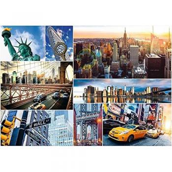 New York Collage Puzzle - 4000 Pieces Premium Quality