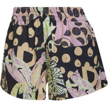 Pantalones Cortos Deportivos Adidas Farm Mujer Multicolor Negros