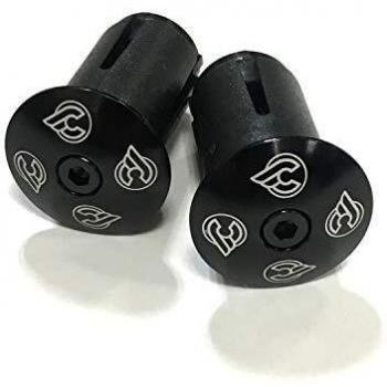 Cinelli Tapones de expansor para extremo de barra unisex, color negro, universal
