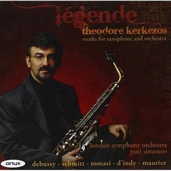 Légende - Oeuvres Pour Saxophone & Orchestre - THEODORE KERKEZOS YURI SIMONOV LONDON SYMPHONY ORCHESTRA