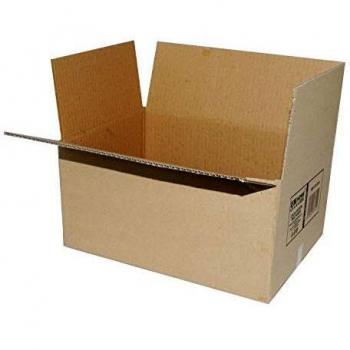 Cajas de Cartón, Cajas de Mudanza y Envíos Postales Pack de 12, Color Marrón