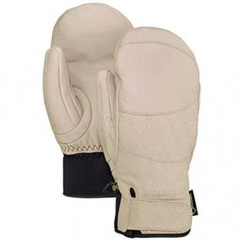 Burton Dames Gondy Gore-Tex Leather wanten crème brûlée