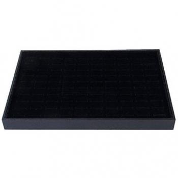 Caja de Exhibición Sostenedor Organizador Joya Anillos Pendienetes Oreja 100 Slots