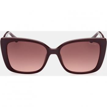 Guess GU7829/S Cat Eye Sunglasses for Women - Bordeaux Color, Prescription or Non-Prescription, Online Try-On, Plastic Frame