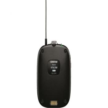 Shure SLXD1 Digital Wireless Bodypack Transmitter, H55: 514-558MHz