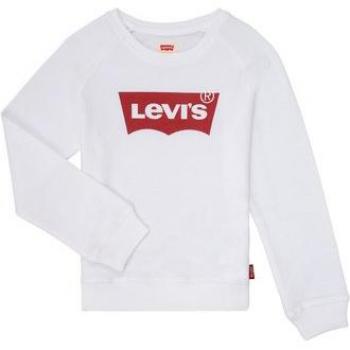 Sudadera Levi's Niña Key Item Logo Crew Roja y Blanca