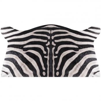 Pegatina decorativa 3D de cebra para cabecera, efecto real, 83 cm x 160 cm