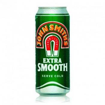 John Smiths Cerveza - Caja de 24 Latas x 500 ml - Total: 12 L