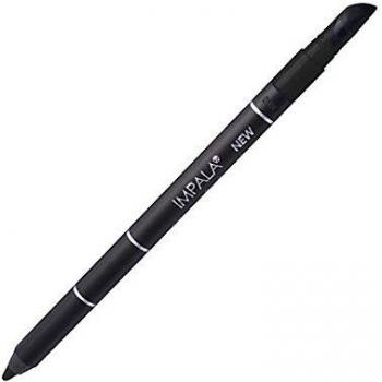 Lápiz de Ojos Impermeable Impala Nº 08 con Silicona - Color Negro Intenso, Textura Cremosa y Aplicación Precisa