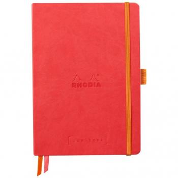 Cuaderno Rhodiarama Dot A5 - Coral Brillante