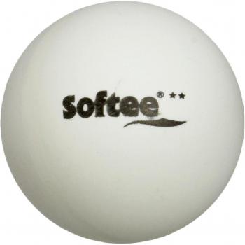 Softee 0006874 Pelotas en blíster, Unisex Adulto, Negro/Blanco, Talla Única