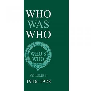 Who Was Who Volume II
