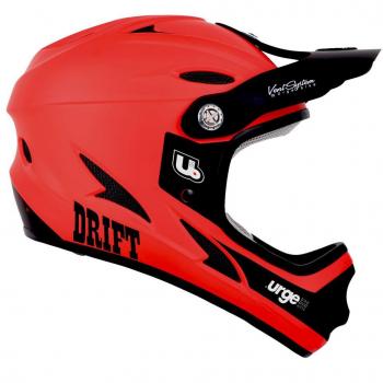 Urge Drift - Casco Integral, Color Rojo, Color Rojo, tamaño L