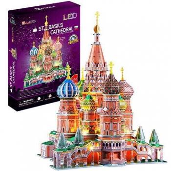 Cubic Fun- Puzzle 3D Catedral de San Basilio LED