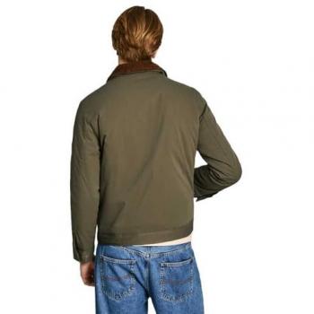 Pepe Jeans Tarrington Men's Jacket with Pockets - Leaf Green, Size S