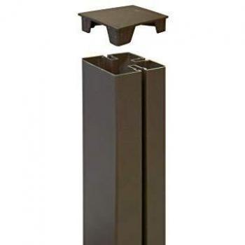Nortene Tap Alupost Tapa Poste Para Alupost 6 X 6 X H.2,1 Oxido
