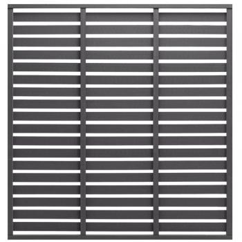 vidaXL Fence Panel WPC 180x180 cm Grey