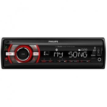 Philips PHICE235BT - Radio para Coche, Color Negro