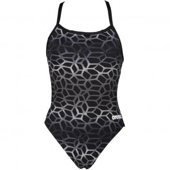Arena Mujer polycarbonite II, Bañador para mujer,  Azul