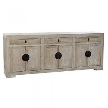 Aparador DKD Home Decor Metálico y de Madera (220 x 45 x 86 cm)